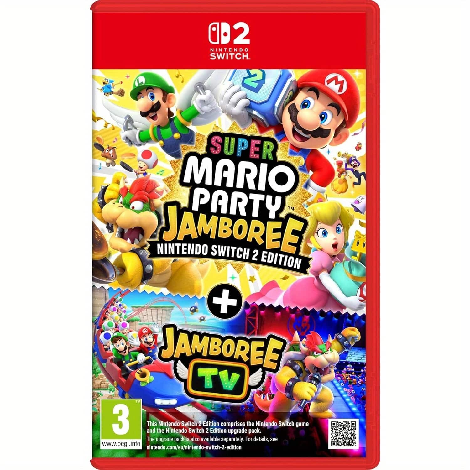 Super Mario Party Jamboree + Jamboree TV - Nintendo Switch 2 Physical Games (HongKong Version) - Nintendo Switch 2
