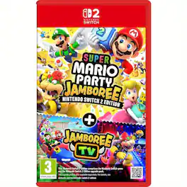 Super Mario Party Jamboree + Jamboree TV - Nintendo Switch 2 Physical Games (HongKong Version) - Nintendo Switch 2