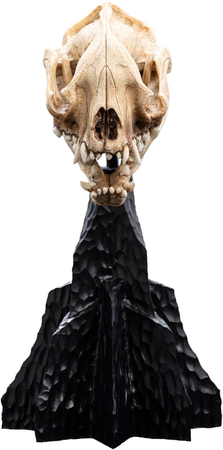 WETA Workshop Polystone - The Lord of the Rings Trilogy - Skull of a Warg Miniature Polystone Statue - COLLECTIBLES