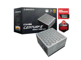 Montech - CENTURY II 1200W 80+ Gold & Cybenetics Platinum Modular PSU - ATX 3.1/PCIe 5.1 - 10Y Warranty