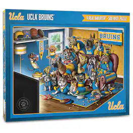 YouTheFan - UCLA Bruins Purebred Fans 18'' x 24'' A Real Nailbiter 500-Piece Puzzle - Multicolor