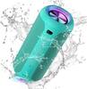 Front. Ortizan - Ortizan Portable Bluetooth Speaker, IPX7 Waterproof, TWS, 30H Playtime, Deep Bass, Black - Blue Green.