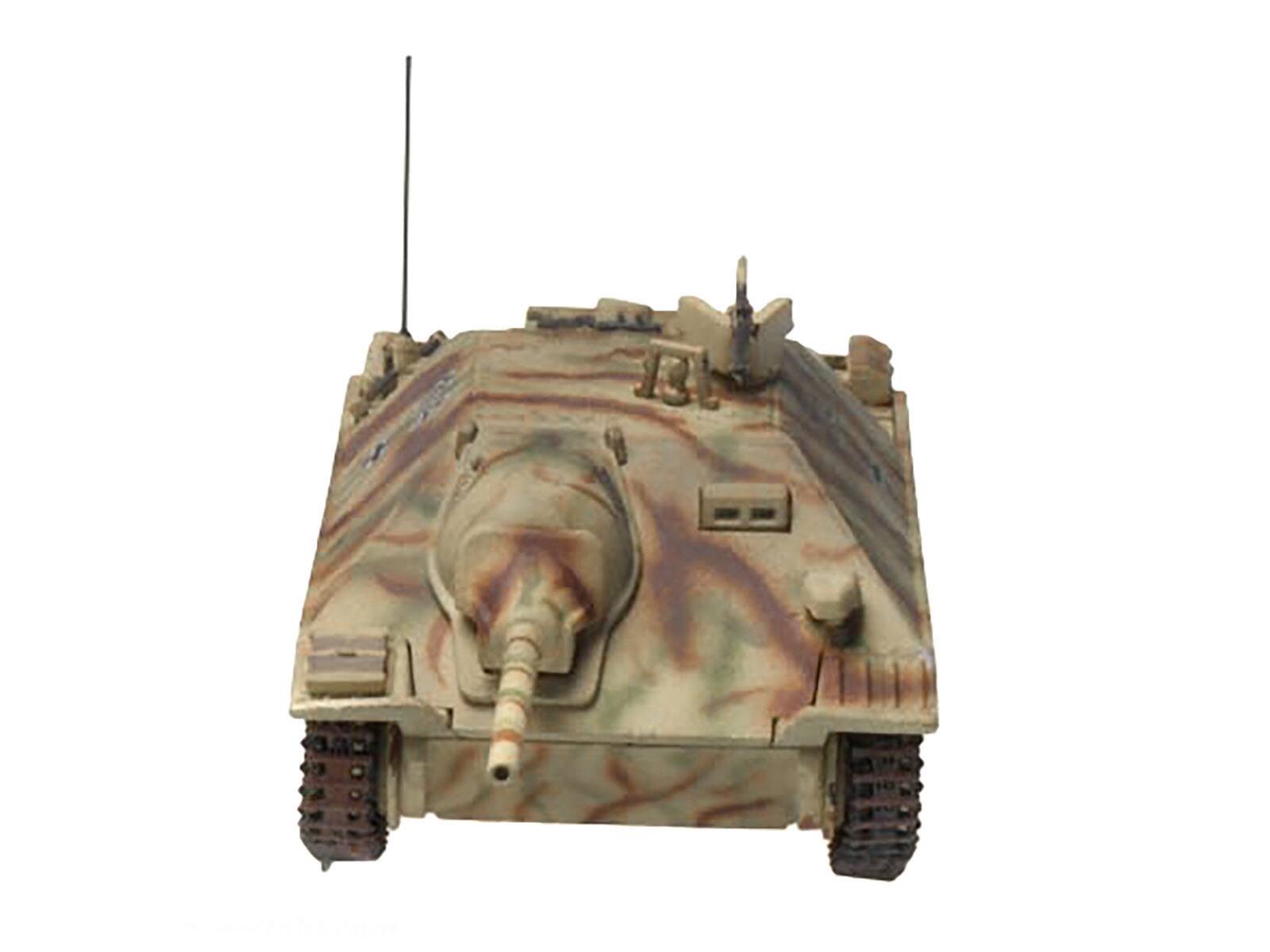 Back. Panzerstahl - Hetzer (Early) Tank Destroyer "#114 Hilde Nove Mesto Czechoslovakia" (1945) German Army 1/72 - Multicolor.