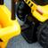 Alt View 7. Qaba - Licensed Ride-On Construction Toy with Shovel & Trailer.