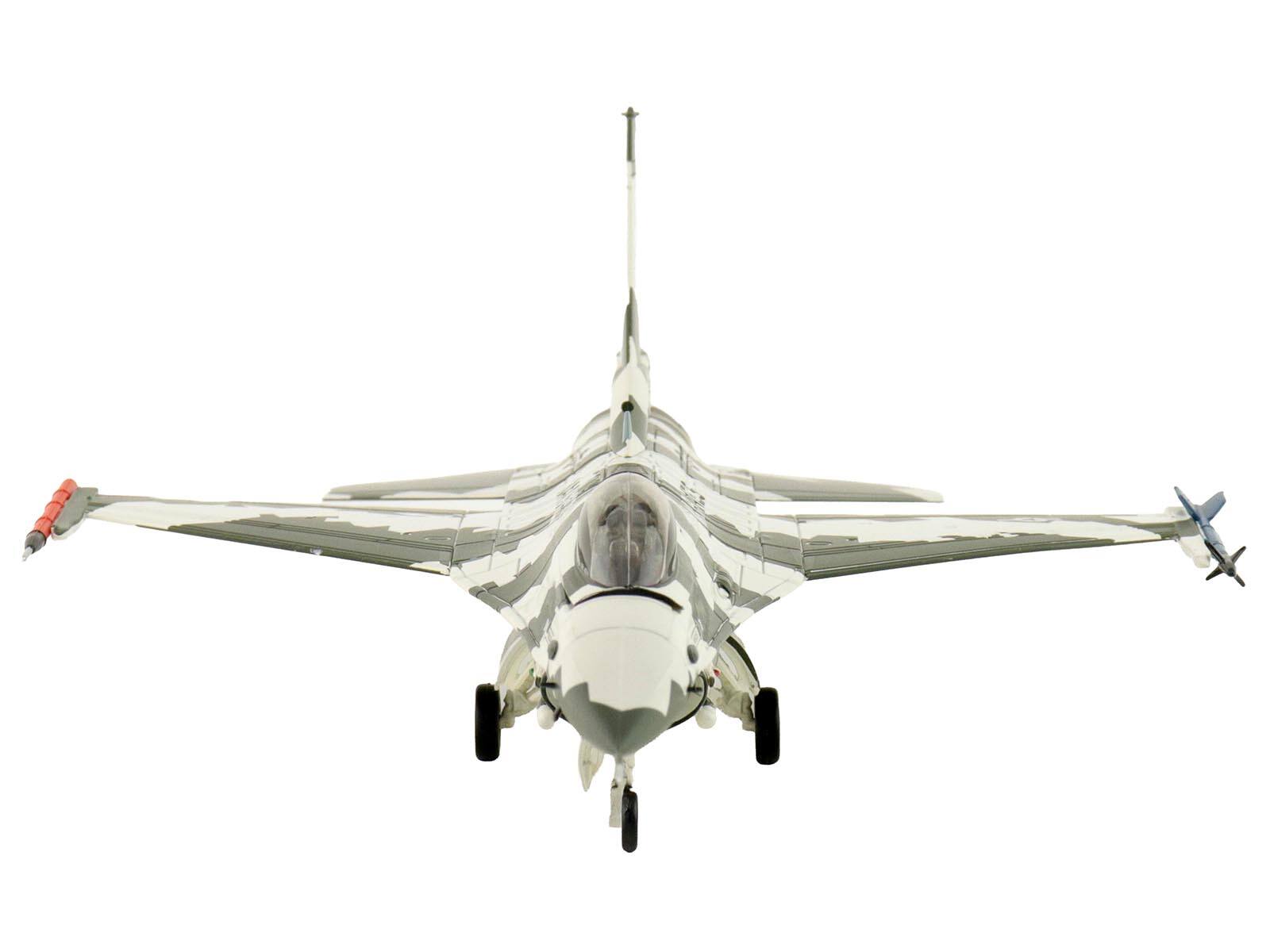 Alt View 1. Hobby Master - General Dynamics F-16N Fighting Falcon "163269 US Navy Fighter Weapons School" 1990s USMC "Air Power Series" 1/72 - White, Green.