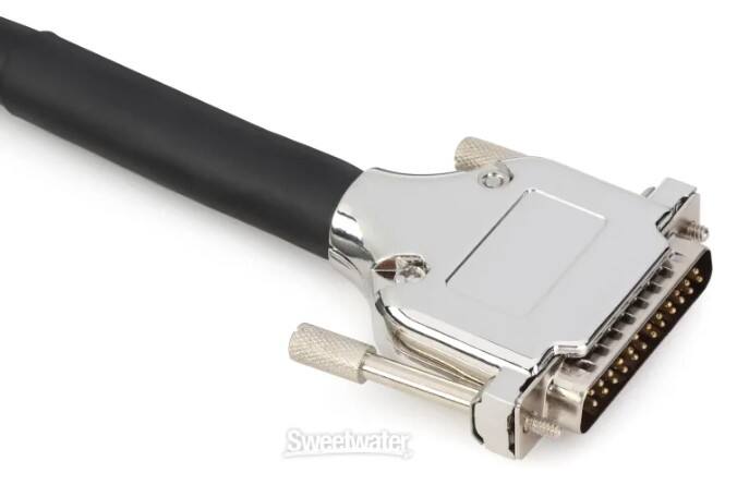Back. Warm Audio - 6 FT Premier DB25 to XLR 3-Pin Male 8-Channel Analog Breakout Cable, Connect Interfaces, Ideal for Studios and Stages.