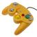 Back. Kitcheniva - Wired Controller Gamepad For Nintendo GameCube GC & Wii U Console - Yellow.