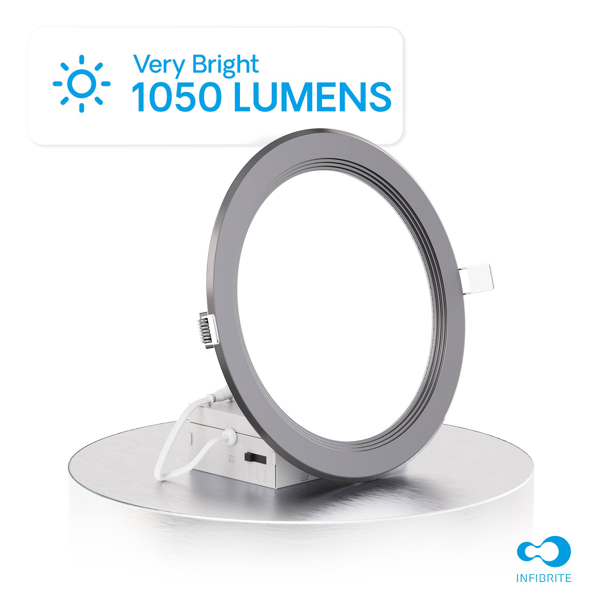 Very Bright 1050 LUMENS

INFIBRITE
