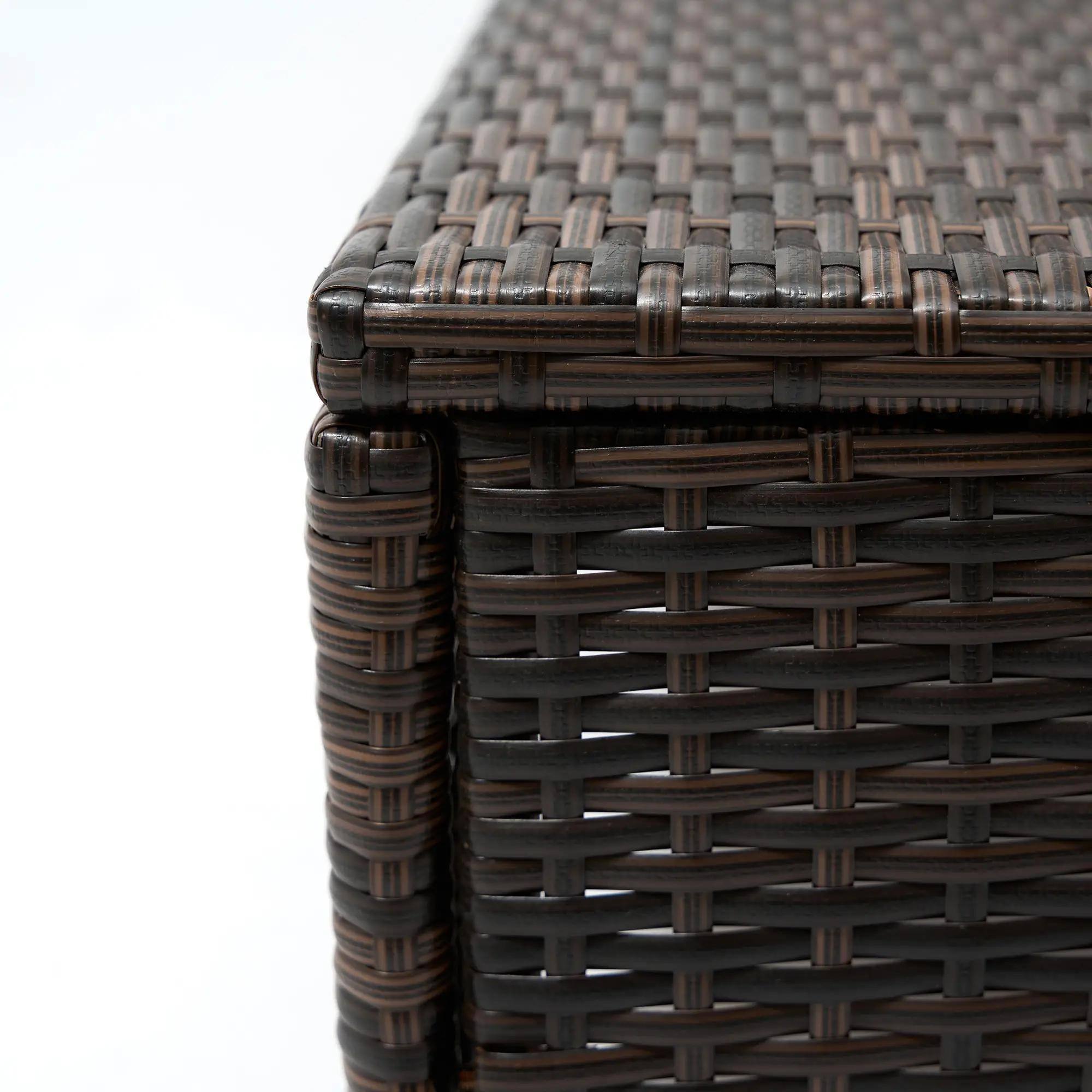 Alt View 1. Resenkos - Resenkos DualReclining Chaise Lounge Chairs, Deluxe Cushioned Comfort With Pillow & Headrest, Mixed Brown and Dark Blue - Mixed Brown and Dark Blue.