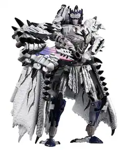 Silver Rathalos Prime Synergenex Series | Monster Hunter | Transformers T-Spark