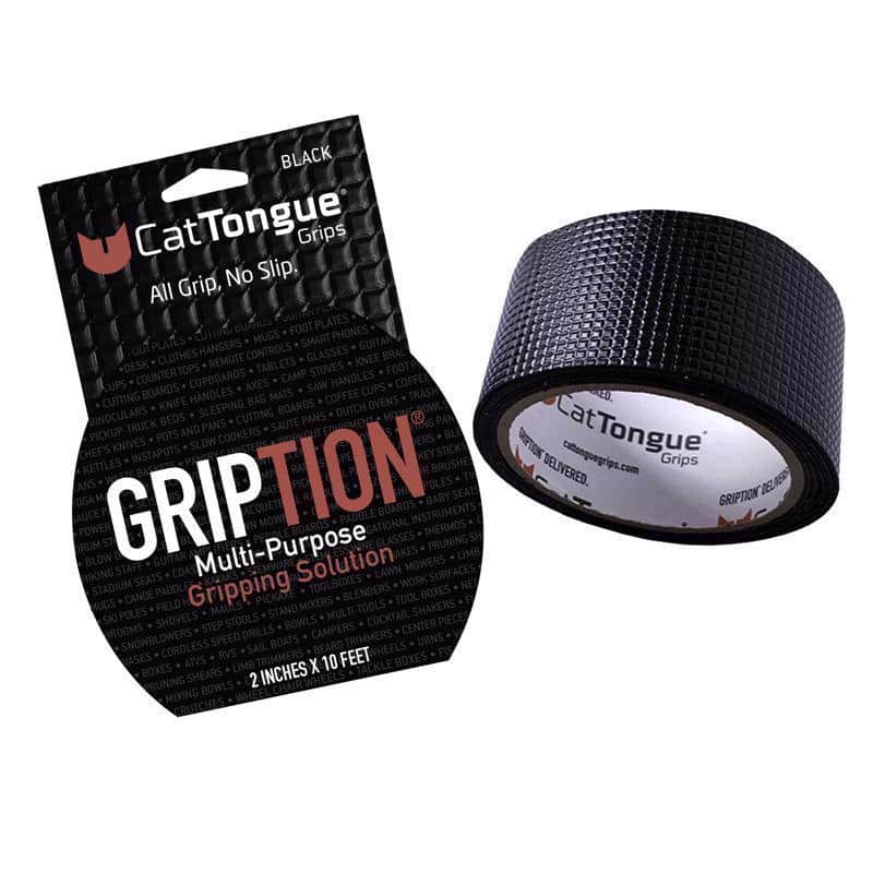 CatTongue Grips - Gripton Black Anti-Slip Tape 2 in. W X 10 ft. L 1 pk