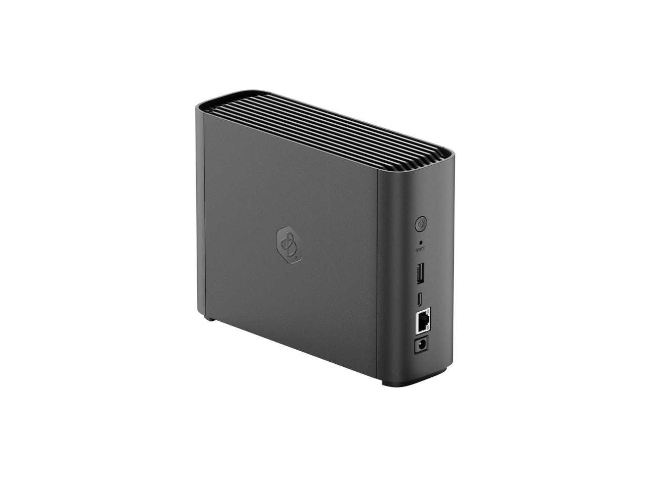 Front. Synology - Synology BeeStation 4TB Personal Cloud Storage Device - Black.