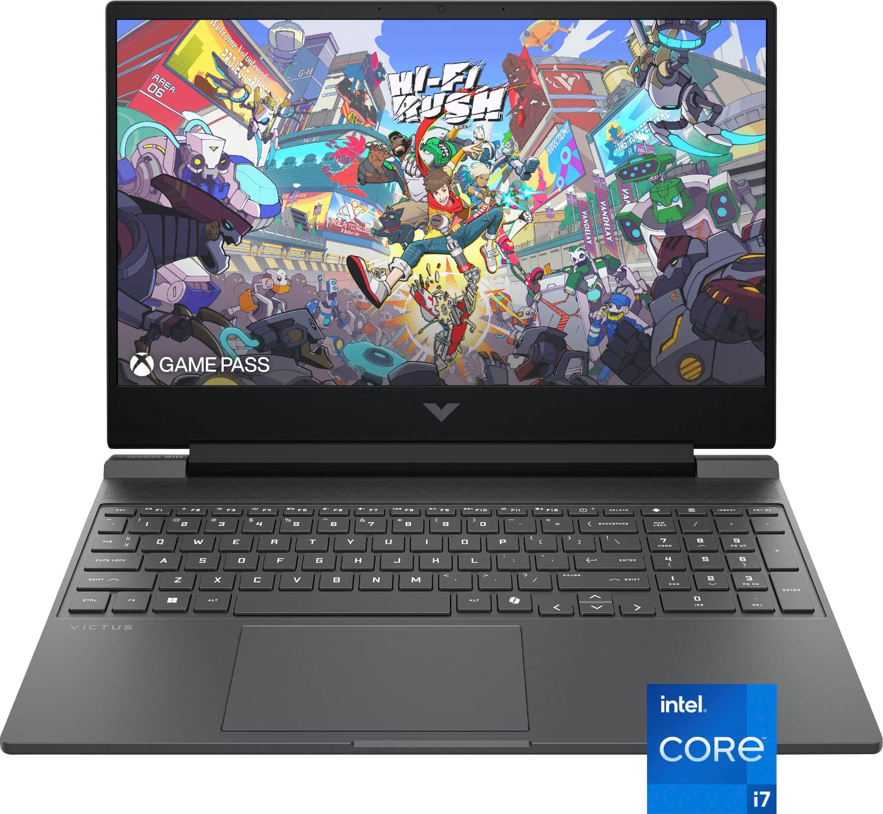 Welcome to the world of gaming with the Intel Core i7 laptop. This laptop is designed to provide an immersive gaming experience with its powerful processor and high-quality graphics. The image showcases a game pass for the game "Alien Rush," which is displayed on the laptop screen. The laptop is equipped with Wi-Fi capabilities, making it a convenient choice for gamers who want to enjoy their games on the go. With the Intel Core i7 processor, you can expect smooth gameplay and fast response times, ensuring that you can fully enjoy your gaming sessions.