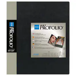 Itoya - IA-12-18 Art Profolio Original Storage Display Book 18 x 24 - Black
