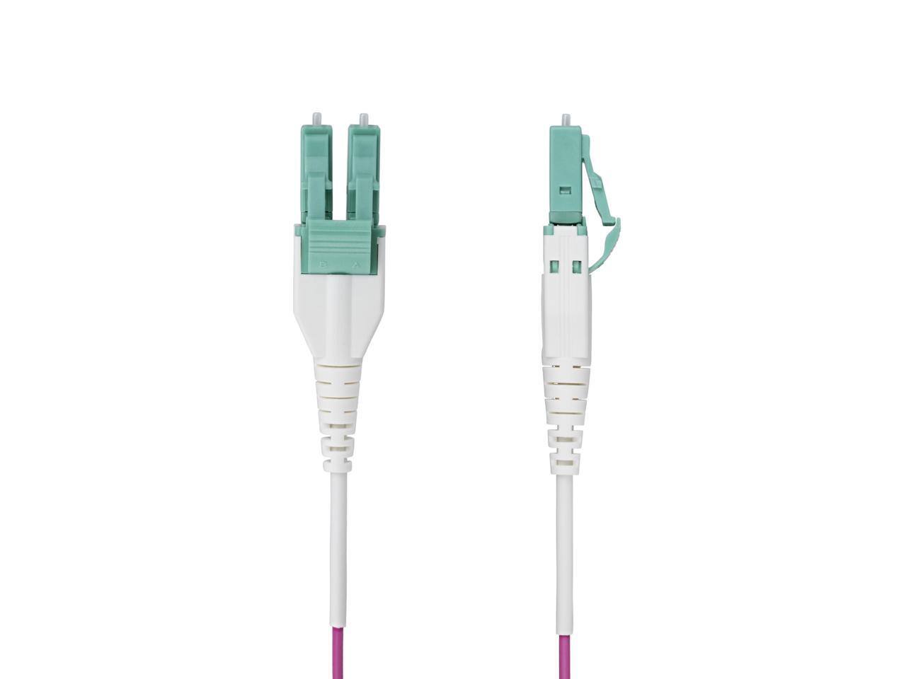 Alt View 1. StarTech.com - Startech 30m LC to LC OM4 Fiber Cable - Violet - 50/125 - 100G - OFNR.