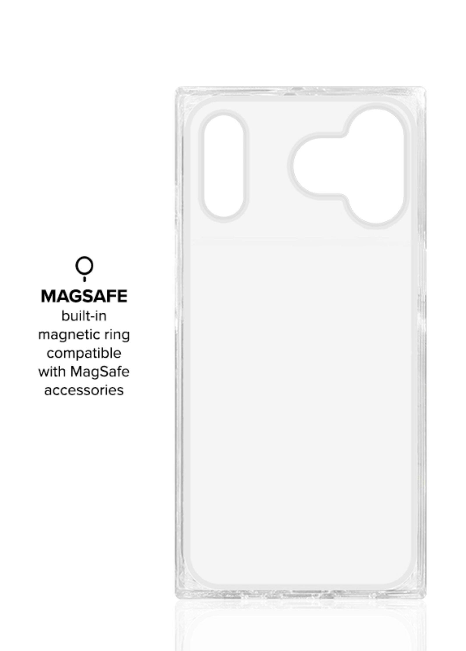 MAGSAFE  
built-in magnetic ring  
compatible with MagSafe accessories