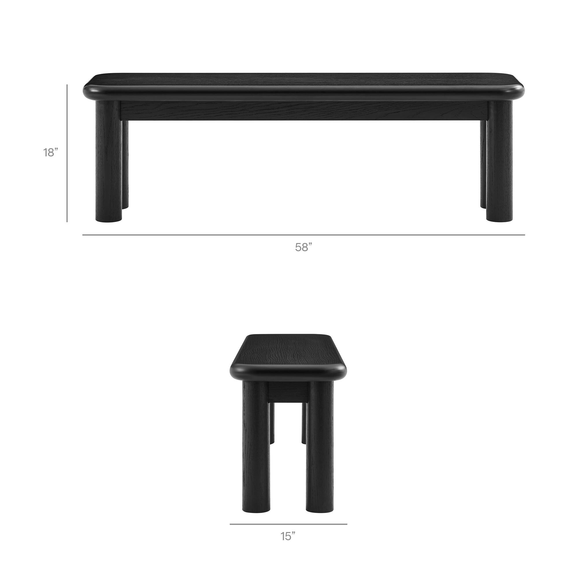18" x 58" x 15"