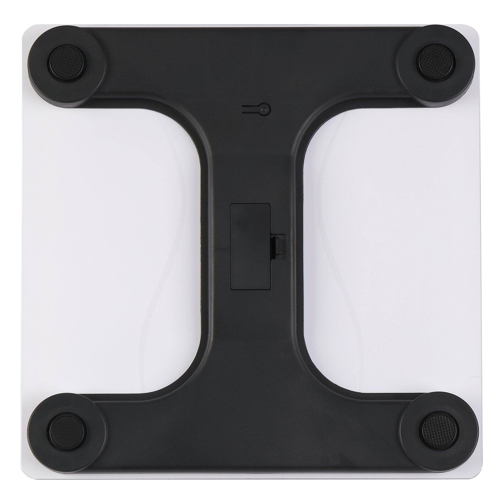 Alt View 8. Winado - Digital Weight Scale Digital Bathroom Scale with kg / lb Conversion &  396 lb Capacity & Auto-on/off for Weight Tracking - White.