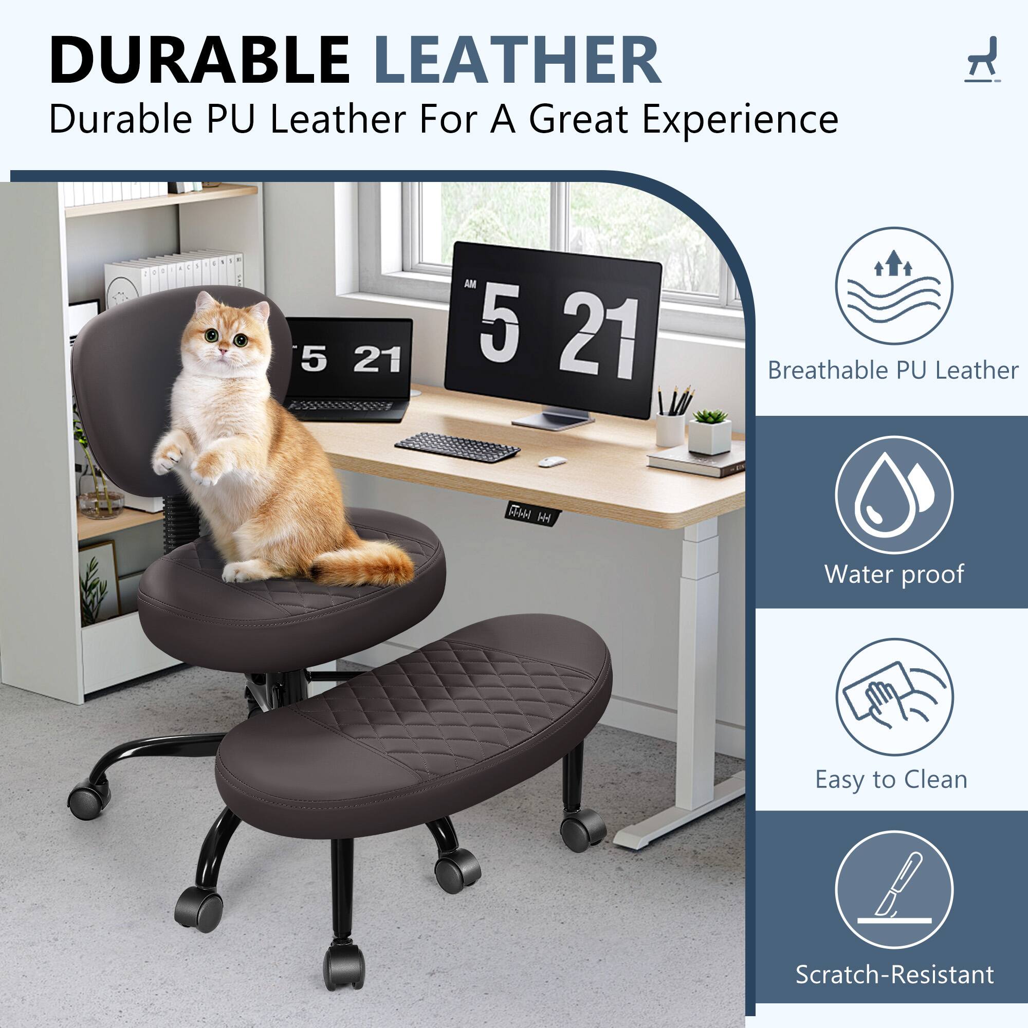 DURABLE LEATHER Durable PU Leather For A Great Experience

Breathable PU Leather

Water proof

Easy to Clean

Scratch-Resistant