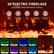 36" ELECTRIC FIREPLACE
Log Ember Beds & Realistic Flames
POWER: 1500W
Flame: 12 Colors Adjustable
Timing: 1-8H
Temp Range: 62°F to 82°F
Remote control included