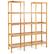 Alt View 1. Costway - Multifunctional Bamboo Shelf Flower Plant Stand Display Storage Rack Unit Closet - Natural.