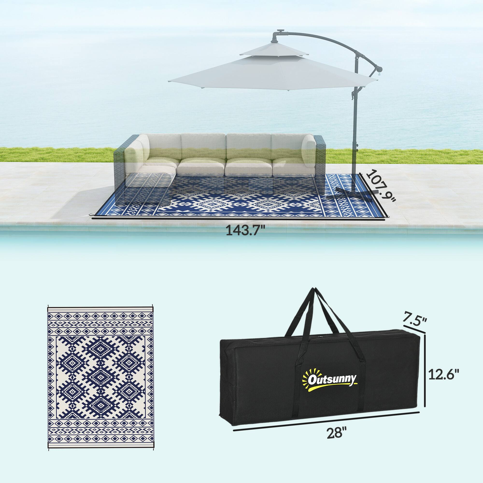 143.7", 107.9", 7.5", 12.6", 28"