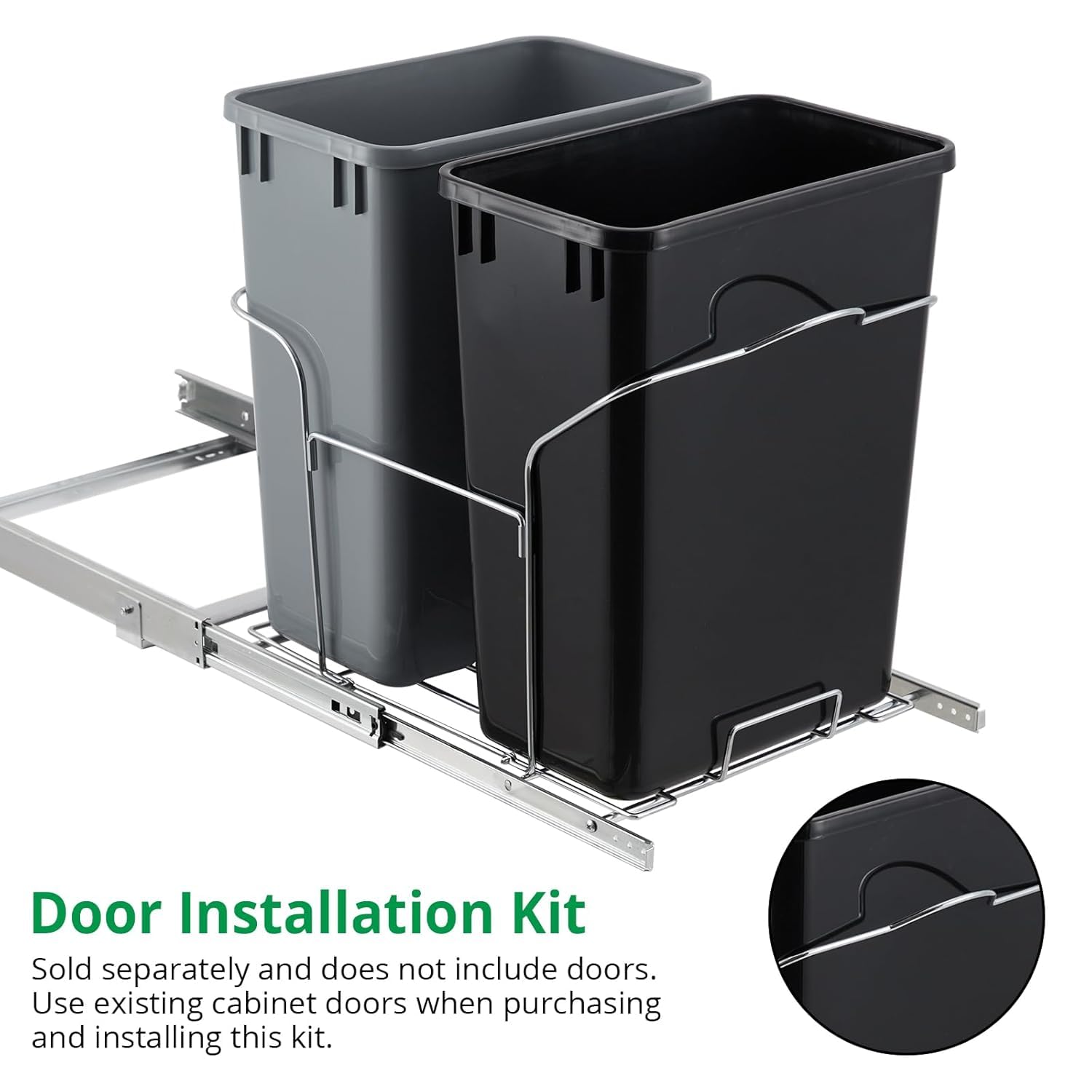 Door Installation Kit

Sold separately and does not include doors. Use existing cabinet doors when purchasing and installing this kit.