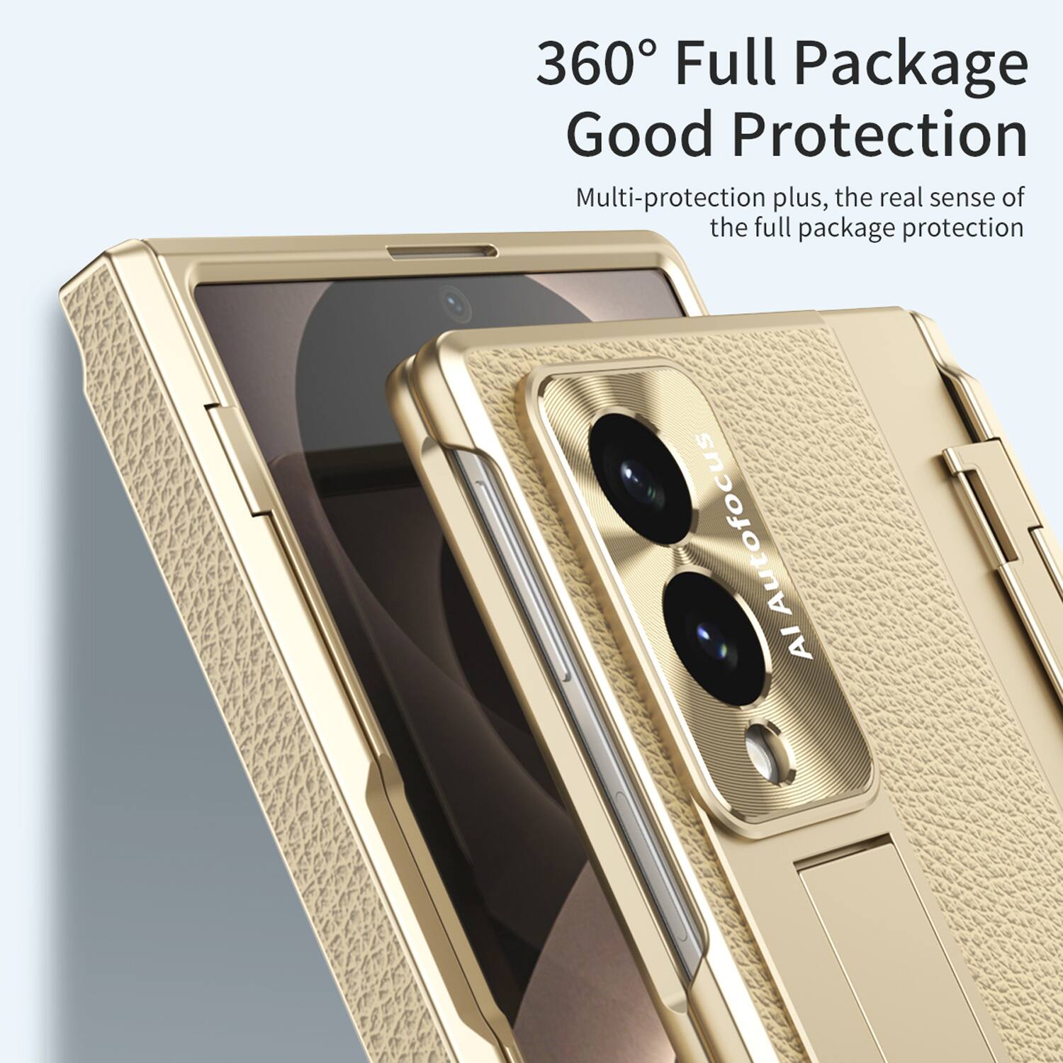 360° Full Package  
Good Protection  
Multi-protection plus, the real sense of the full package protection  
AI Autofocus