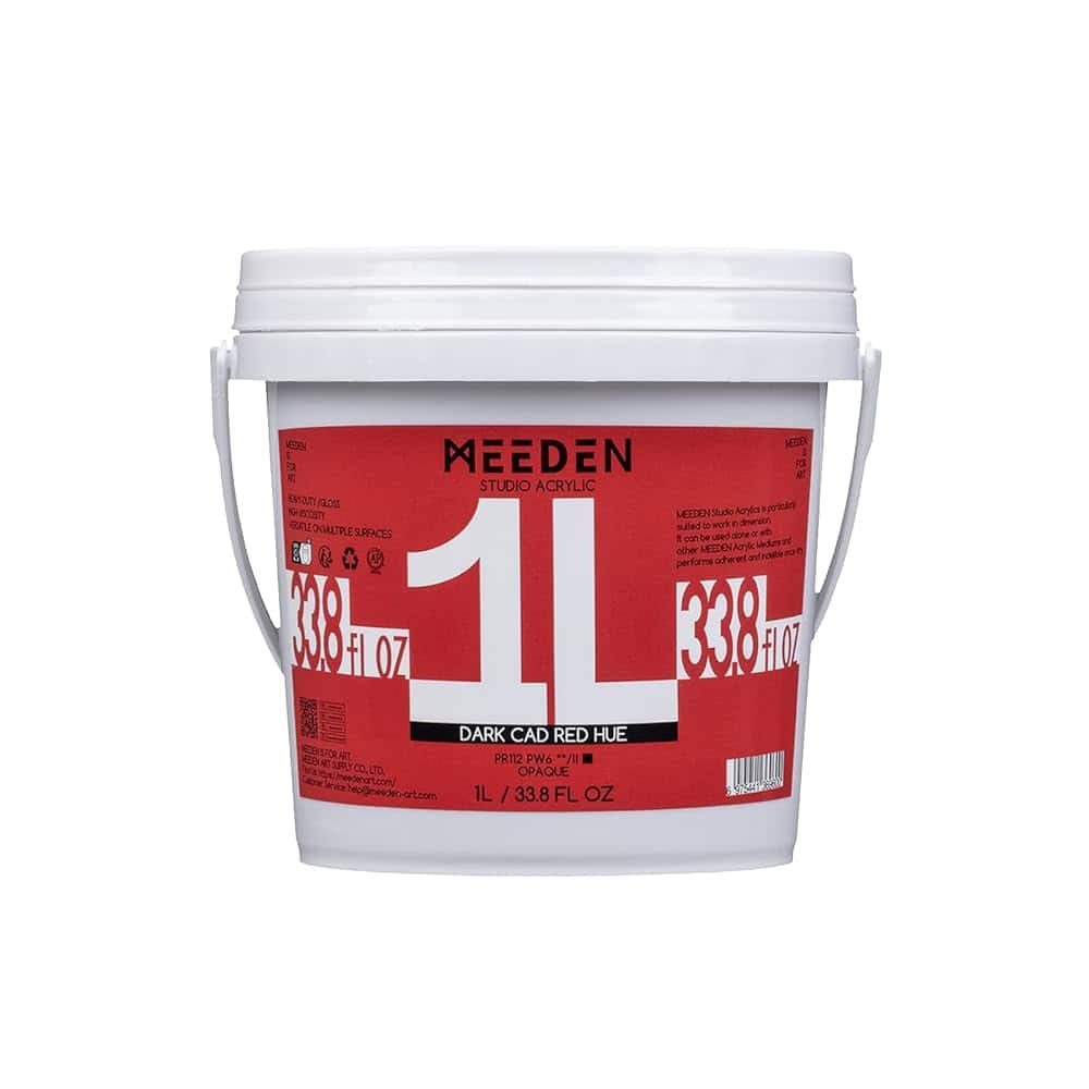 Meeden - ACRYLIC PAINT-DARK CAD RED HUE