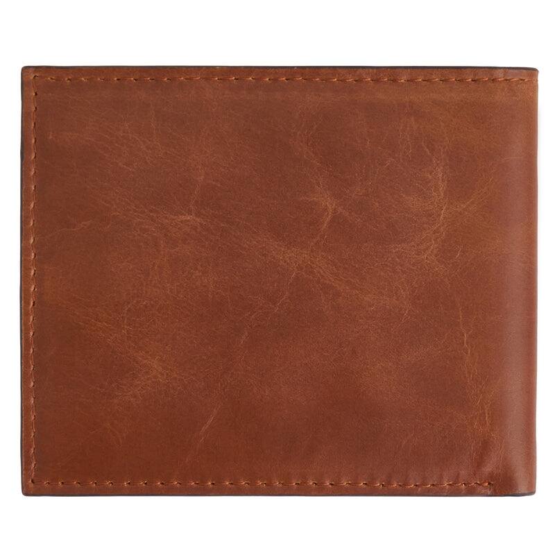Alt View 10. Luxorro - Sleek Leather Wallet - Dark Brown.