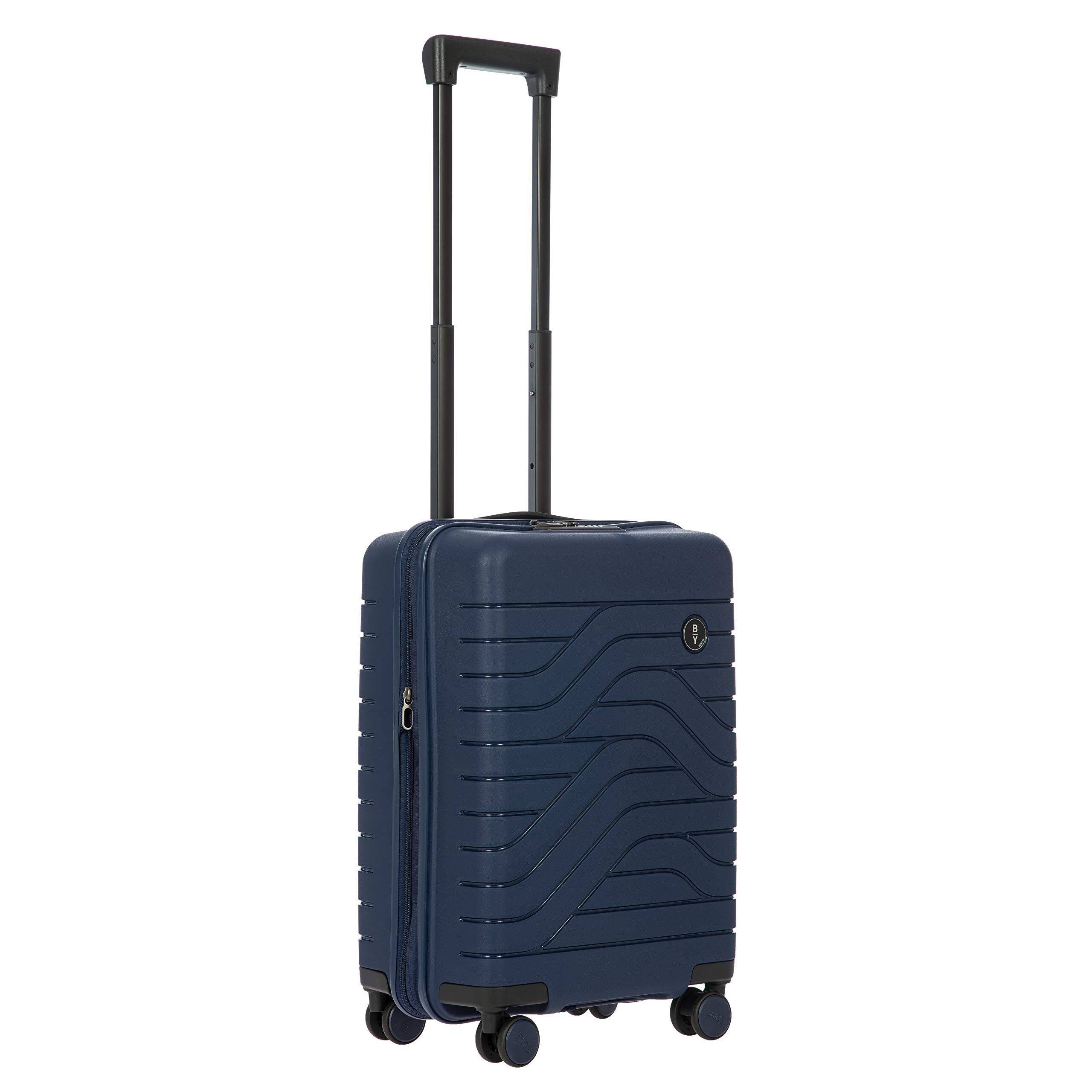 Angle. Bric's - Bric's B|Y Ulisse 21" Expandable Spinner, Ocean Blue - Ocean Blue.