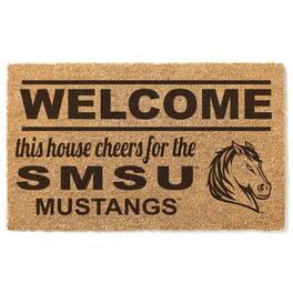 Jardine - Southwest Minnesota State Mustangs 18" x 30" Welcome Doormat - Brown