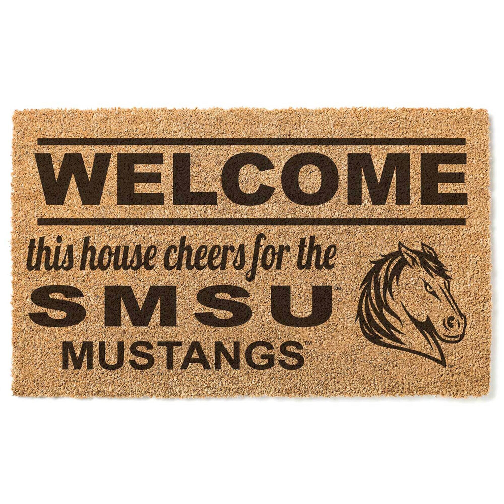 Southwest Minnesota State Mustangs 18" x 30" Welcome Doormat