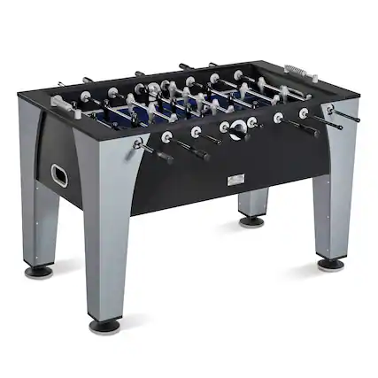 Front. Barrington - Barrington Irvine 58" Foosball Arcade Table - Gray/Black.