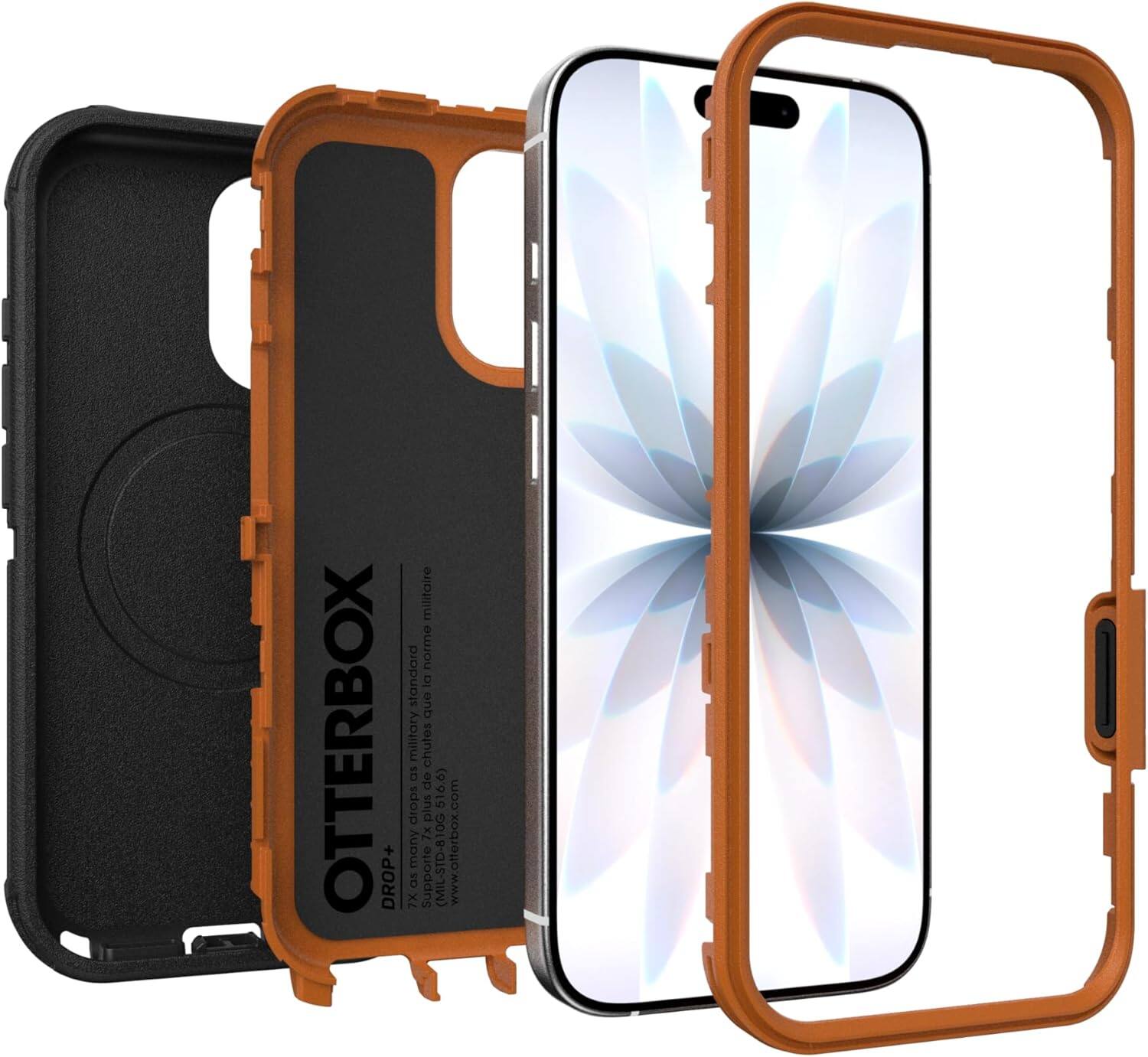 OTTERBOX DROP+  
militaire norme standard que D military chutes 6 de 6) drops 516.6) 51 .com pius KE C 7X many as Supporte (MIL-STD-810G  
www.afferbox.com