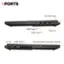PORTS: AC, Smart pin, USB Type-C, USB Type-A, HDMI 2.1, RJ-45, USB Type-A Headphone/microphone combo.