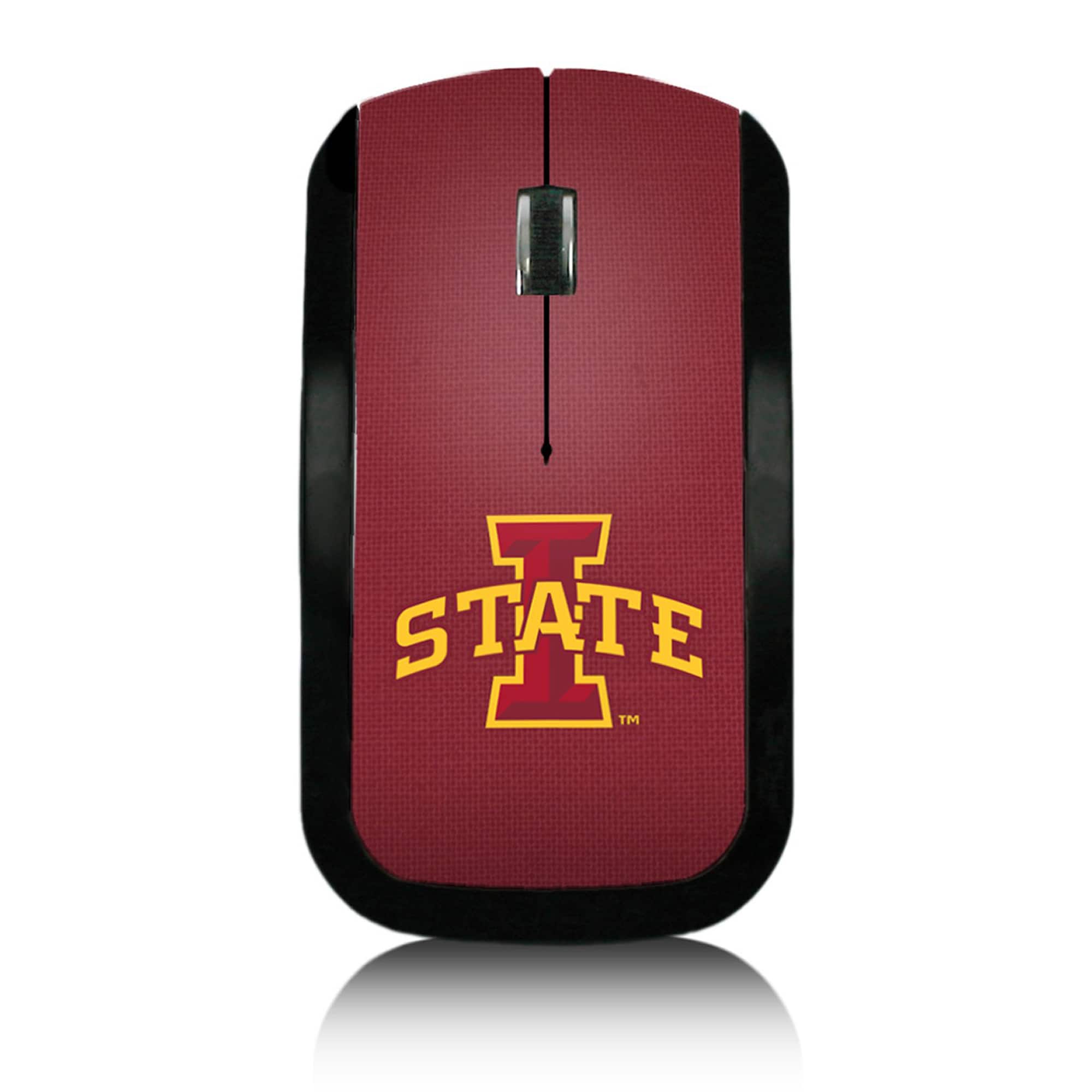 Keyscaper - Iowa State Cyclones Solid Design Wireless Mouse - Wireless - Multicolor