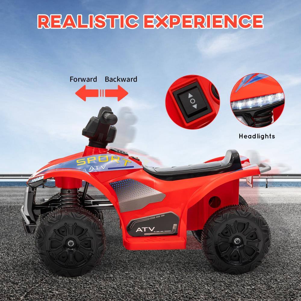 REALISTIC EXPERIENCE

Forward Backward

Headlights

SPORT ATV

ATV