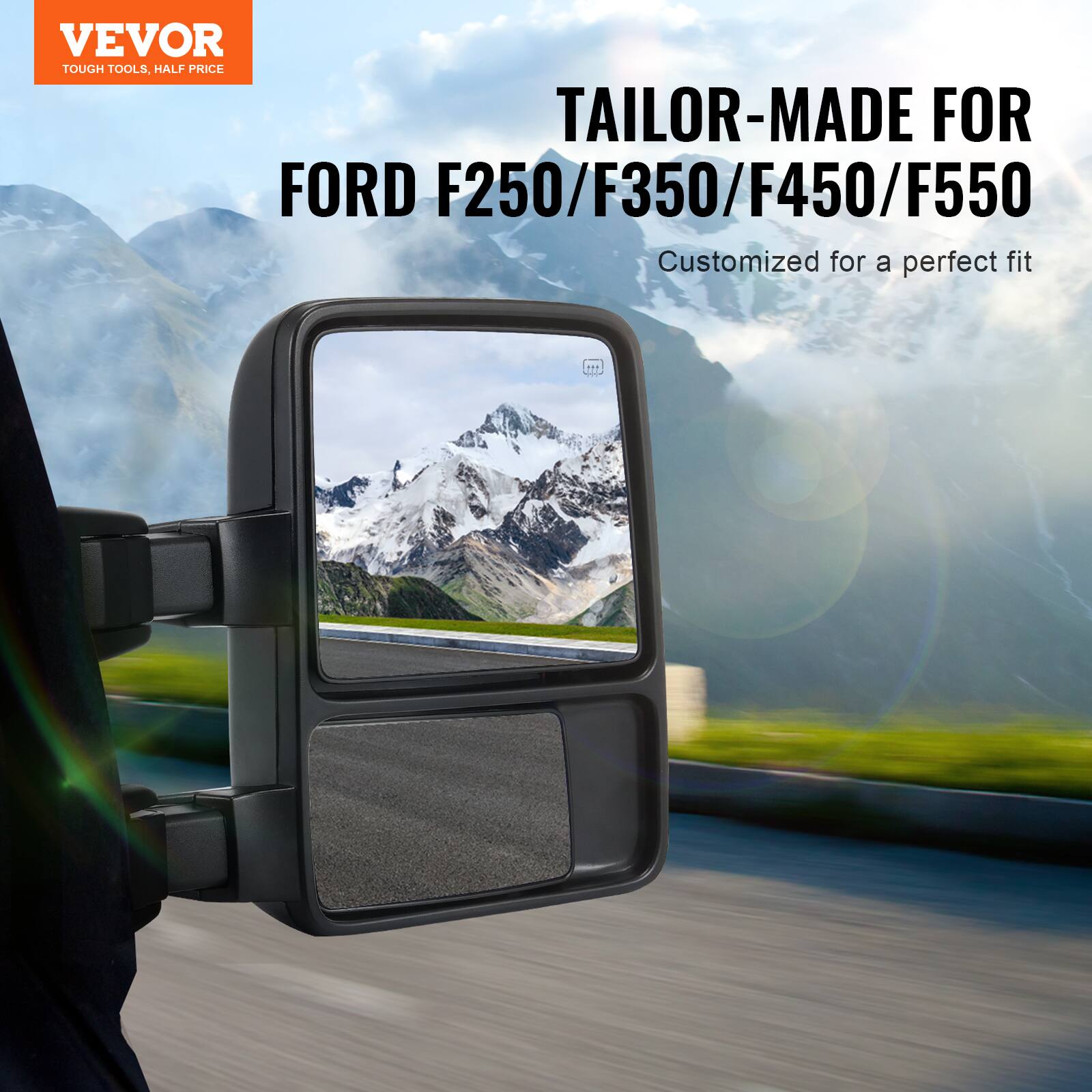 VEVOR  
TOUGH TOOLS, HALF PRICE  

TAILOR-MADE FOR  
FORD F250/F350/F450/F550  

Customized for a perfect fit
