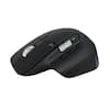 Front. Logitech - MX Master 3S Bluetooth Edition Performance Wireless Optical Mouse with Ultra-fast Scrolling and Quiet Clicks - Black.