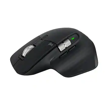 MX Master 3S Bluetooth Edition Performance Wireless Optical Mouse with Ultra-fast Scrolling and Quiet Clicks