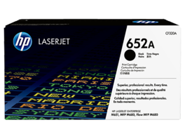 HP - 652A Black Original LaserJet Toner Cartridge, ~11,500 pages, CF320A