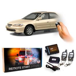 MPC - Complete Remote Start Kit With Keyless Entry For 1998-2002 Honda Accord - Black