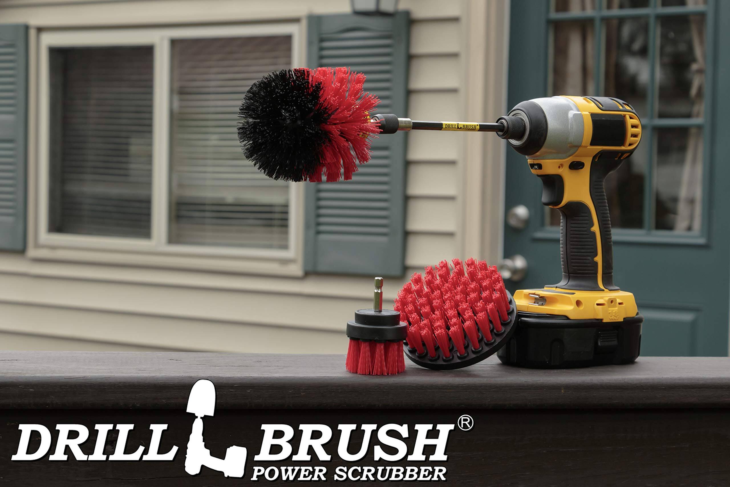 BRUSH POWER SCRUBBER DRILL