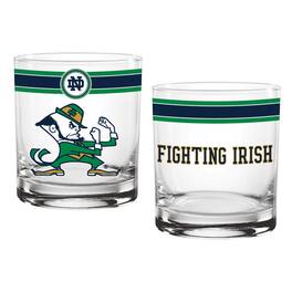 Indigo Falls - Notre Dame Fighting Irish 14oz. Classic Glass Two-Pack - Multicolor