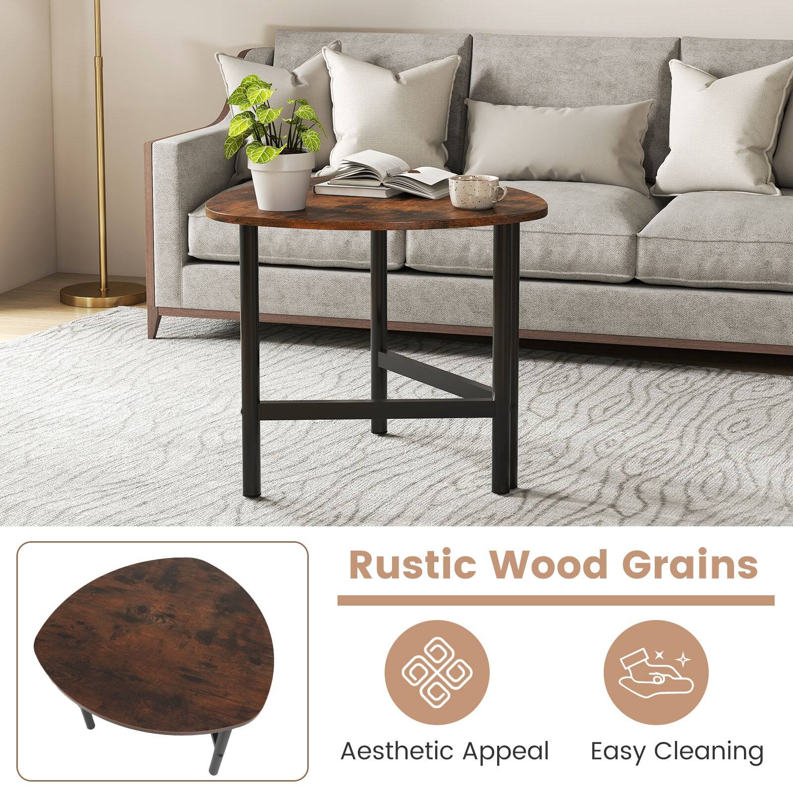 Rustic Wood Grains  
Aesthetic Appeal  
Easy Cleaning