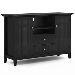 Simpli Home - Bedford Tall TV Media Stand - Black