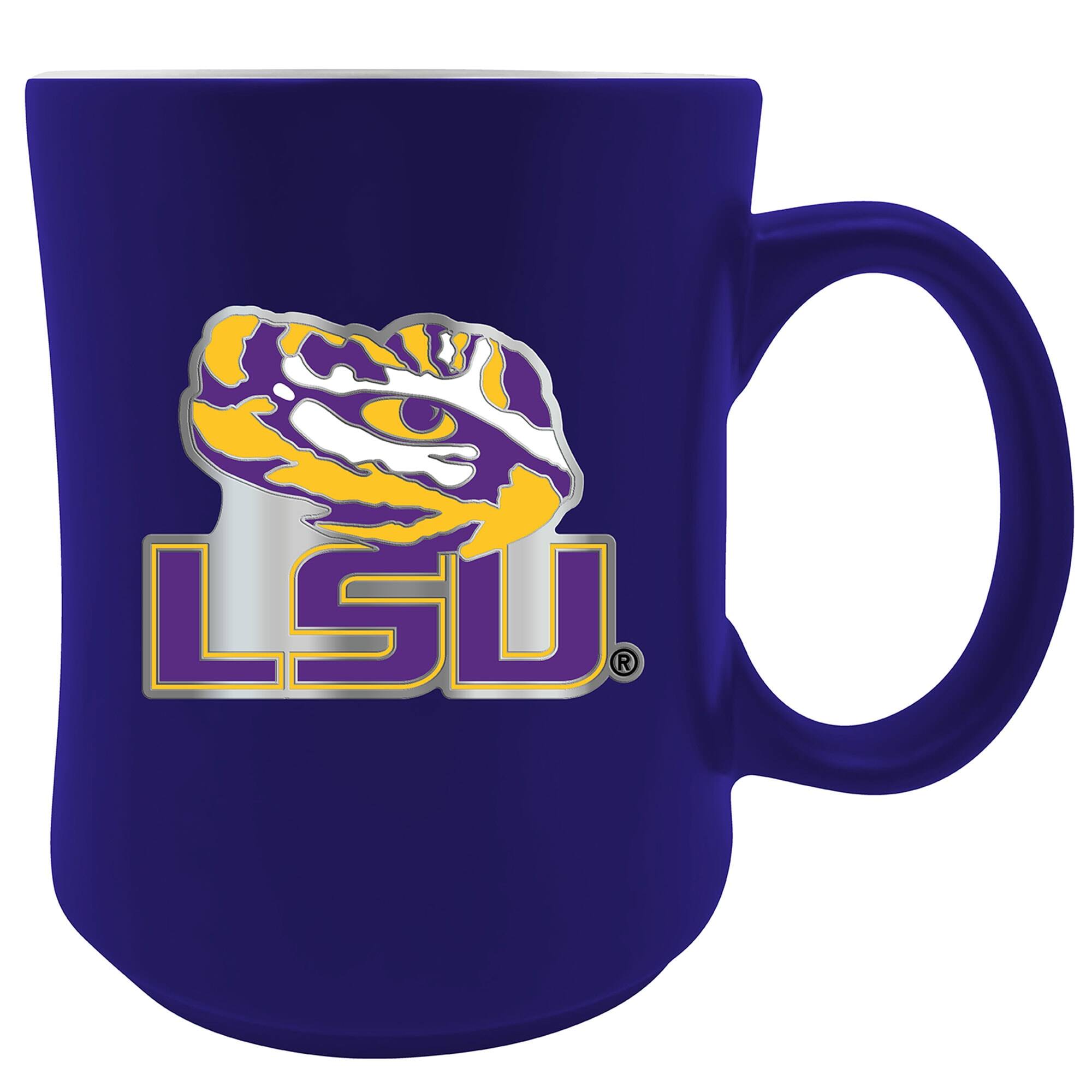 Front. Great American Products - LSU Tigers 19oz. Starter Mug - Multicolor.