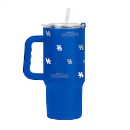 Logo Brands - Kentucky Wildcats 24oz. Step and Repeat Powder Coat Tumbler - Royal