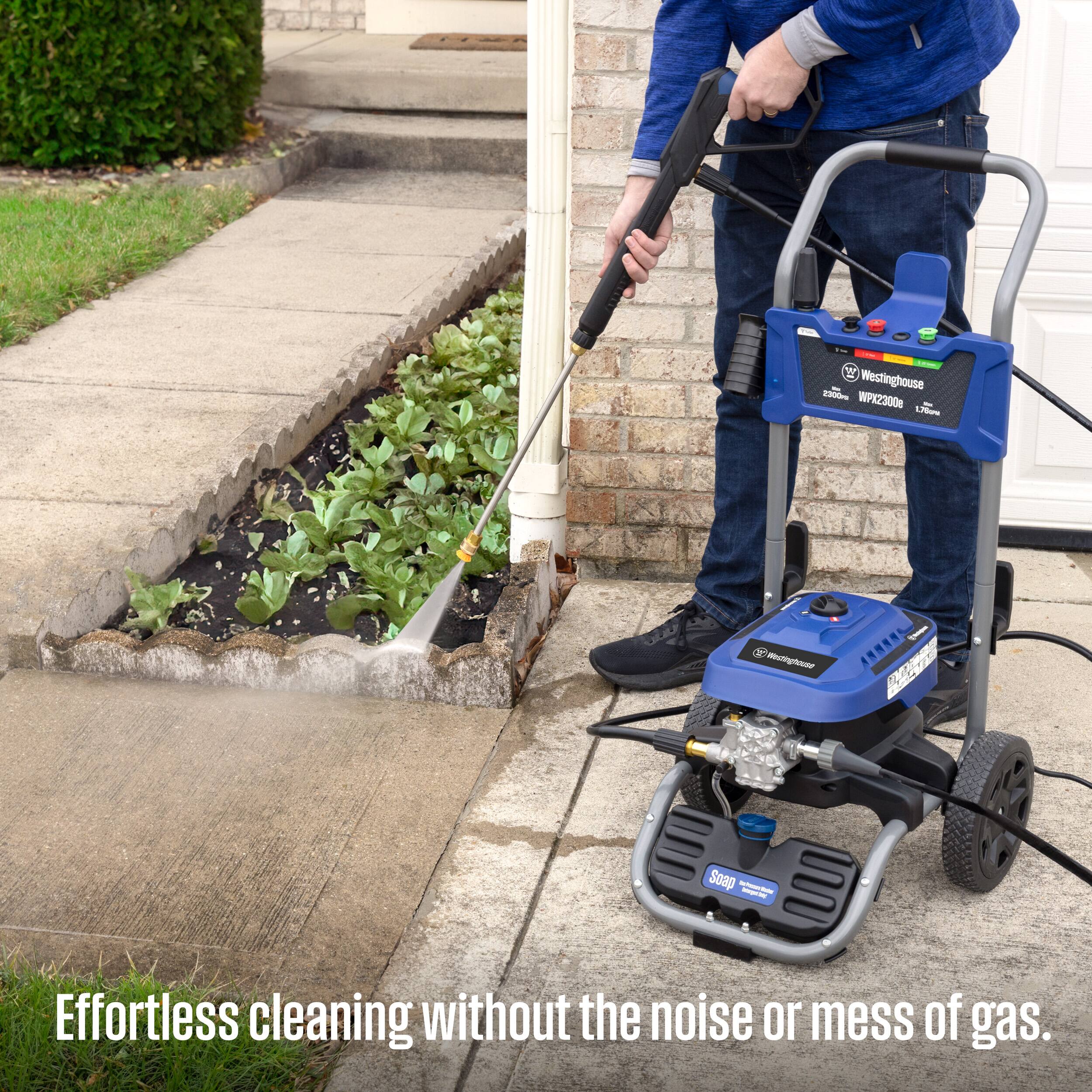 154 W 2300mg Westinghouse WPX2300e 1.76pm

Westinghouse

Soap to/Precus/Roda: -

Effortless cleaning without the noise or mess of gas.